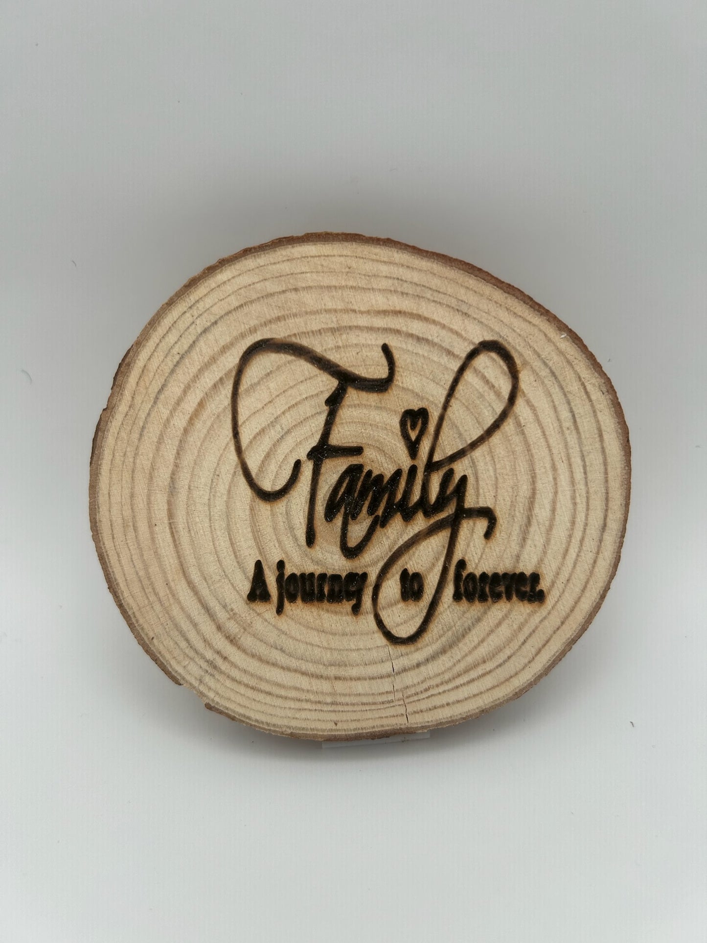 Log Slice Coasters