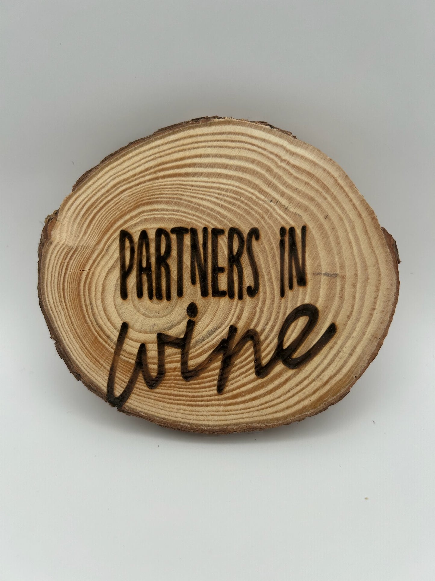 Log Slice Coasters
