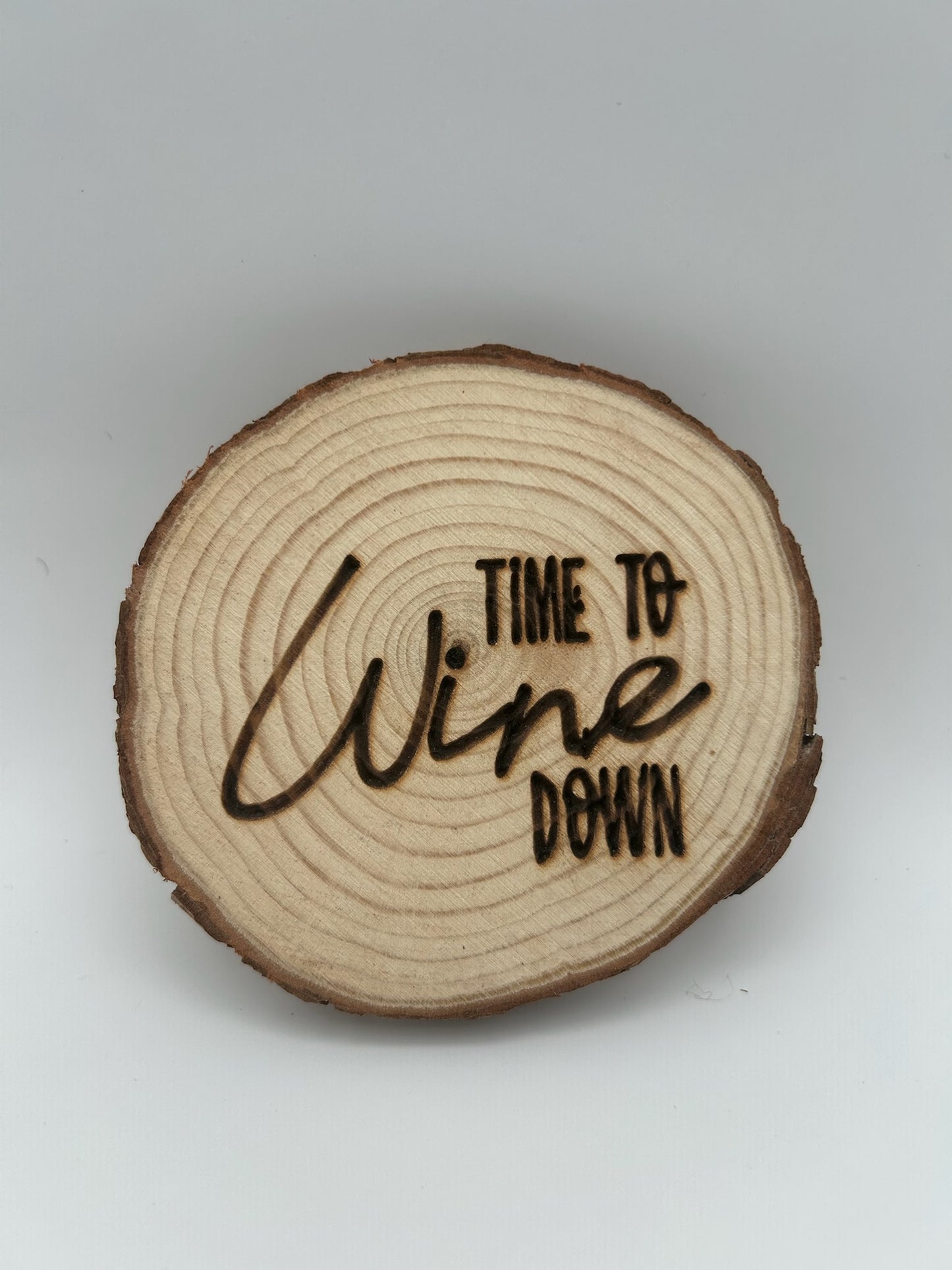 Log Slice Coasters