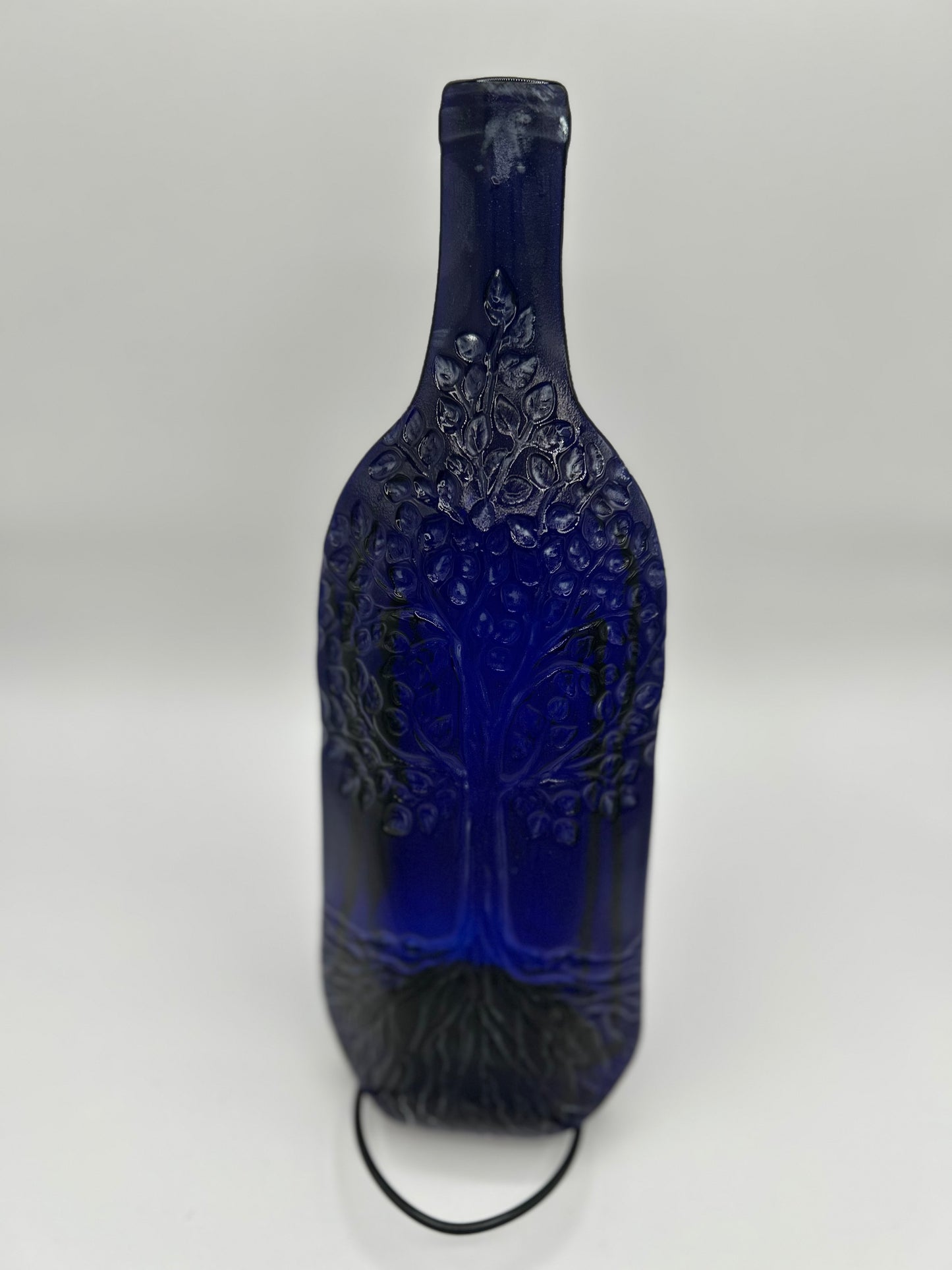 Slumped Embossed Shallow Bowl