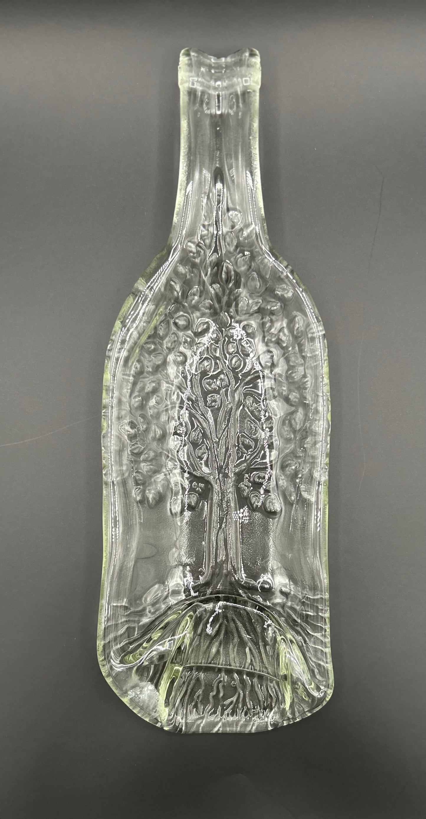 Slumped Embossed Shallow Bowl