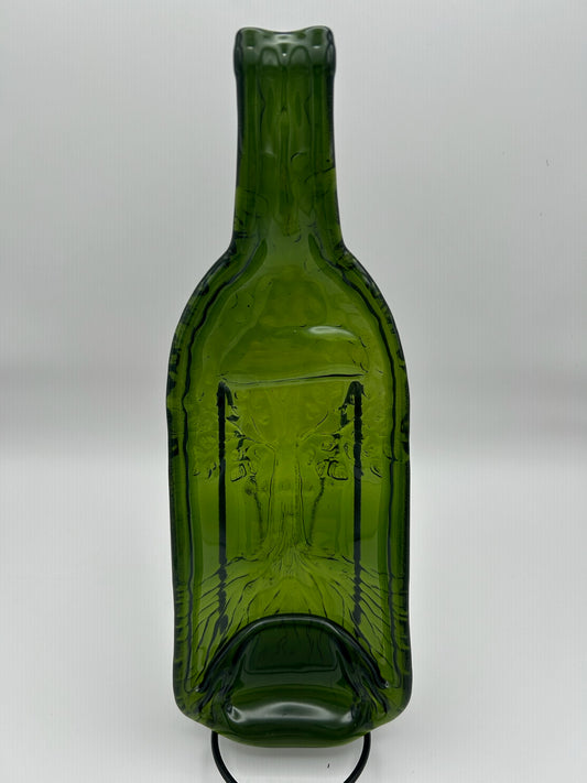 Slumped Embossed Shallow Bowl